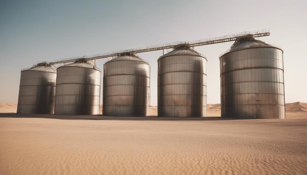 Steel Silos in Saudi Arabia
